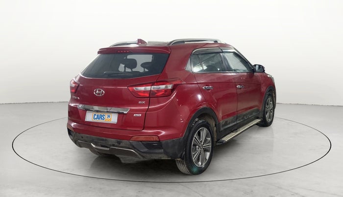 2017 Hyundai Creta SX PLUS AT 1.6 PETROL, Petrol, Automatic, 31,687 km, Right Back Diagonal