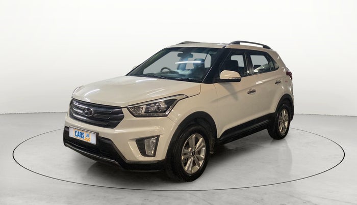 2016 Hyundai Creta SX PLUS 1.6 PETROL, Petrol, Manual, 74,459 km, Left Front Diagonal