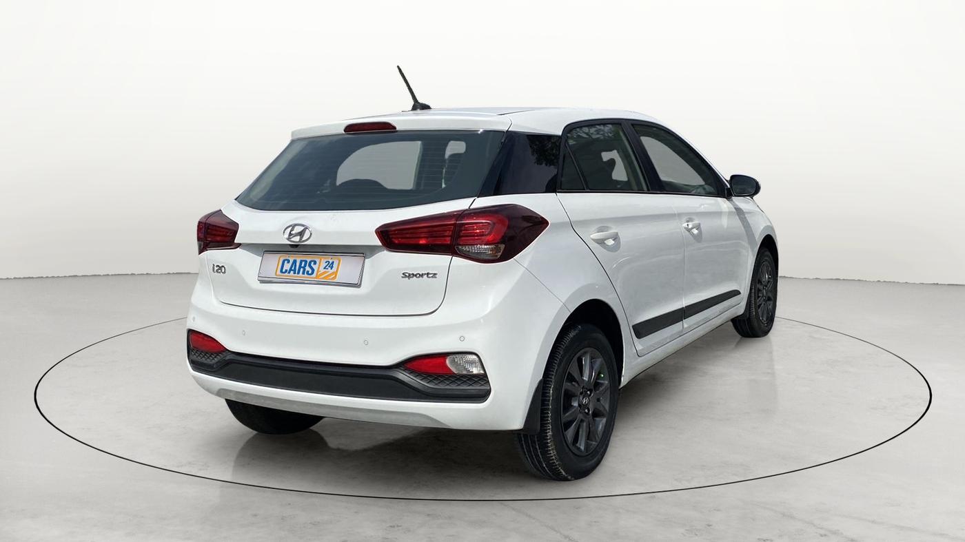 2019 Hyundai Elite i20 SPORTZ PLUS 1.2, Petrol, Manual, 25,148 km, Right Back Diagonal