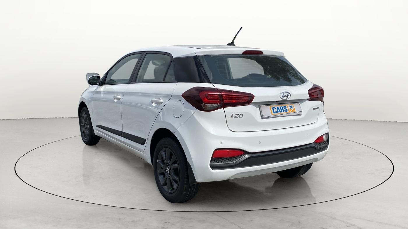 2019 Hyundai Elite i20 SPORTZ PLUS 1.2, Petrol, Manual, 25,148 km, Left Back Diagonal