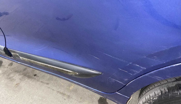 2017 Maruti Baleno DELTA PETROL 1.2, Petrol, Manual, 36,701 km, Rear left door - Slightly dented