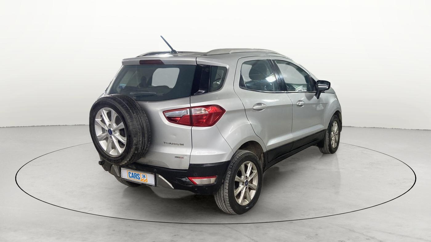 2018 Ford Ecosport TITANIUM 1.5L DIESEL, Diesel, Manual, 64,753 km, Right Back Diagonal