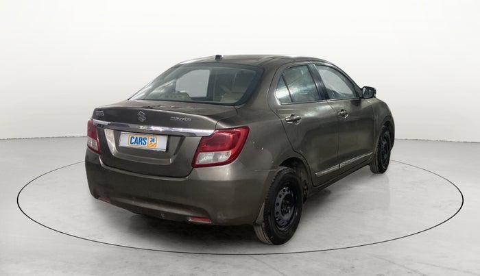 2017 Maruti Dzire VXI AMT, Petrol, Automatic, 43,457 km, Right Back Diagonal