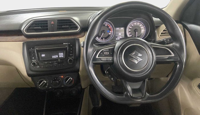 2017 Maruti Dzire VXI AMT, Petrol, Automatic, 43,457 km, Steering Wheel Close Up
