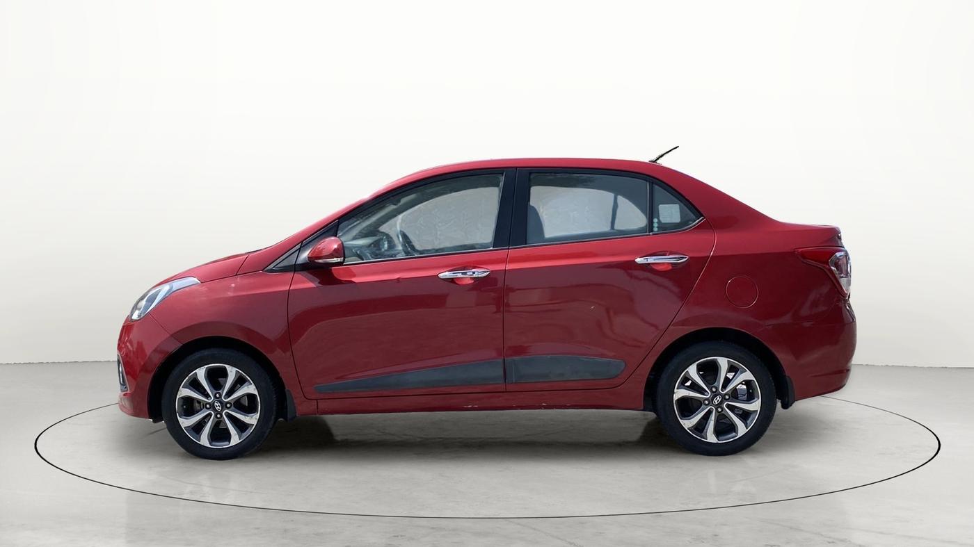 2014 Hyundai Xcent SX AT 1.2 (O), Petrol, Automatic, 50,826 km, Left Side