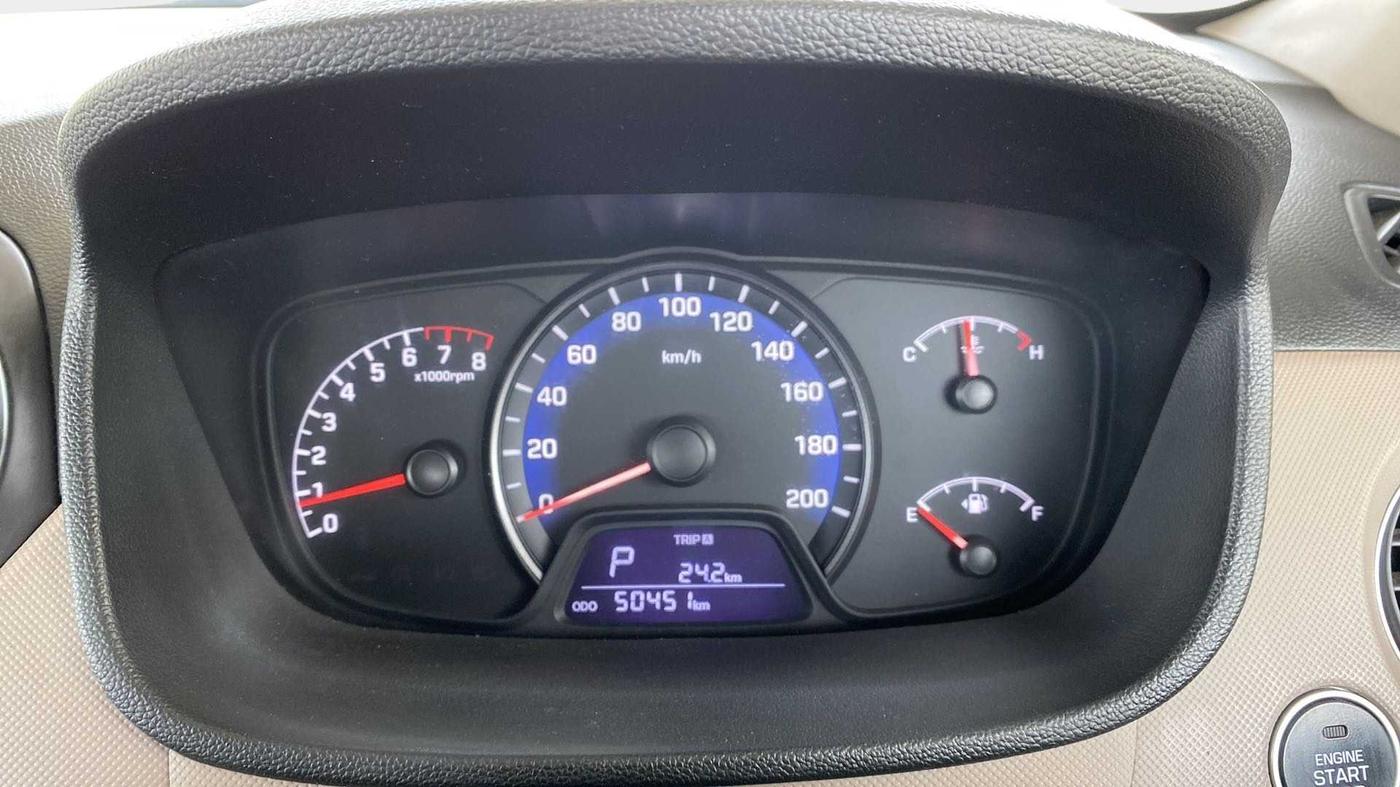 2014 Hyundai Xcent SX AT 1.2 (O), Petrol, Automatic, 50,826 km, Odometer Image