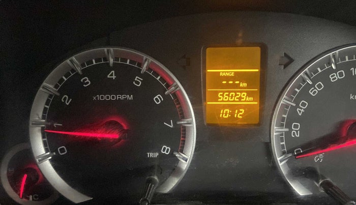 2014 Maruti Swift Dzire VXI, Petrol, Manual, 55,756 km, Odometer Image