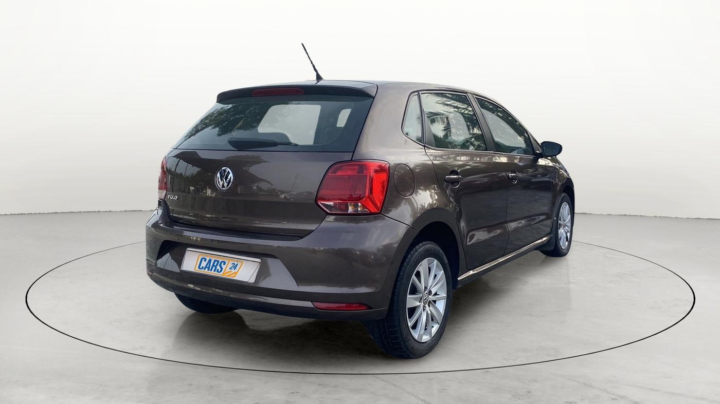 2016 Volkswagen Polo HIGHLINE1.2L, Petrol, Manual, 80,530 km, Right Back Diagonal