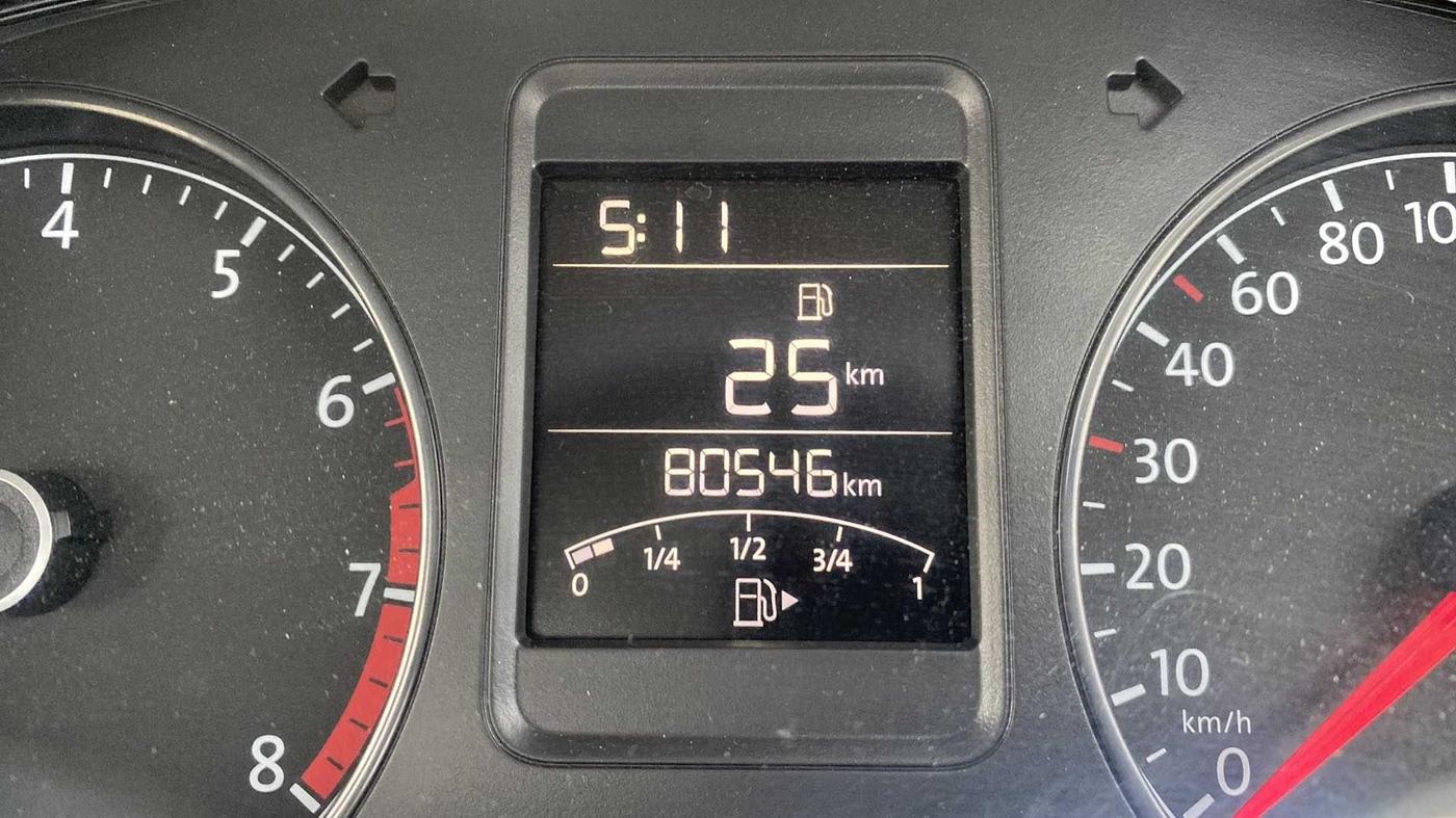2016 Volkswagen Polo HIGHLINE1.2L, Petrol, Manual, 80,530 km, Odometer Image