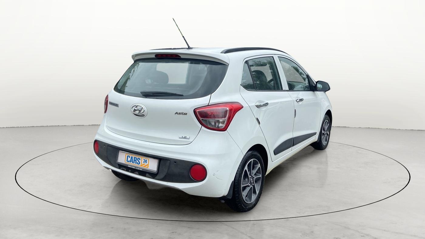 2019 Hyundai Grand i10 ASTA 1.2 KAPPA VTVT, Petrol, Manual, 11,926 km, Right Back Diagonal