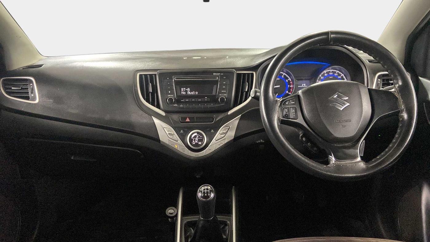 2017 Maruti Baleno DELTA PETROL 1.2, Petrol, Manual, 52,444 km, Dashboard