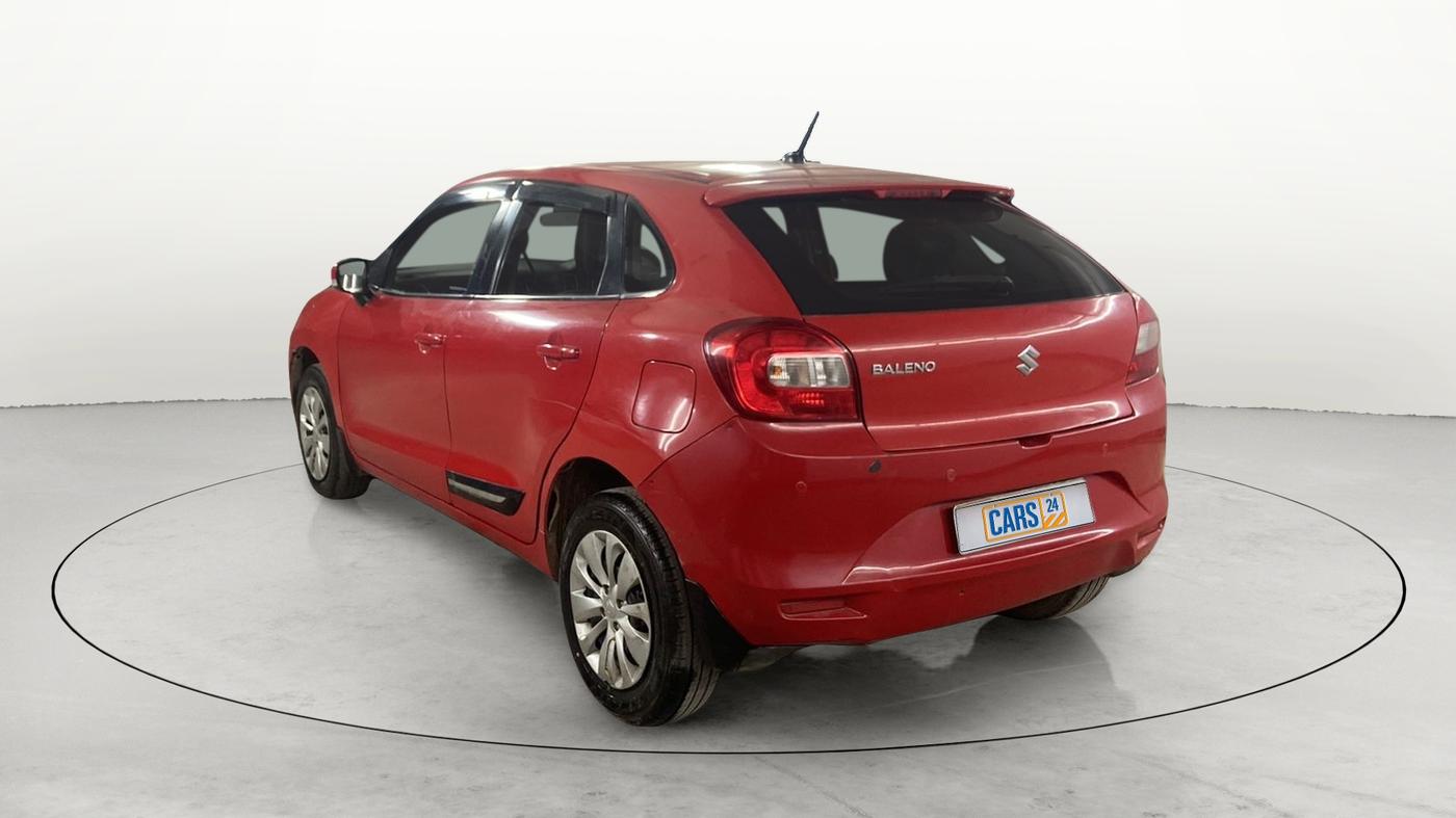2017 Maruti Baleno DELTA PETROL 1.2, Petrol, Manual, 52,444 km, Left Back Diagonal