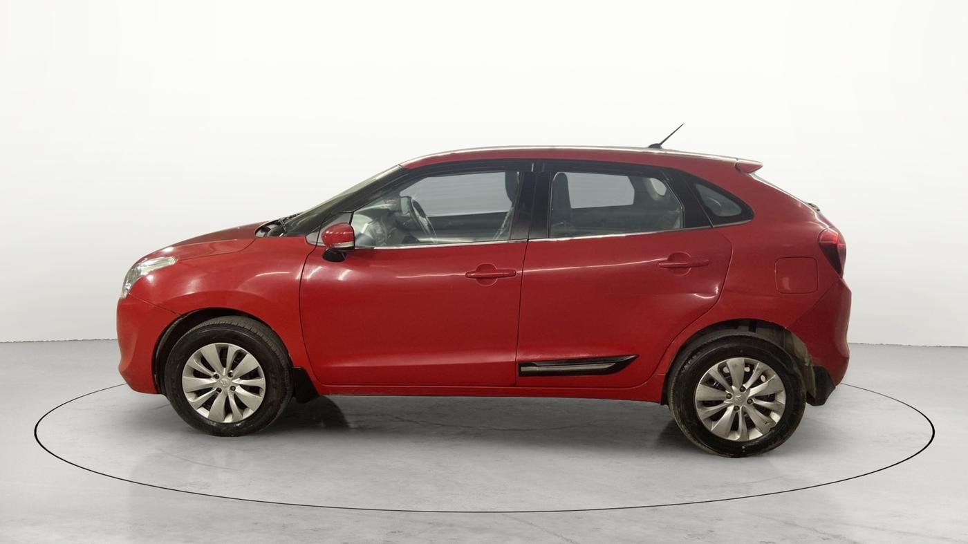 2017 Maruti Baleno DELTA PETROL 1.2, Petrol, Manual, 52,444 km, Left Side