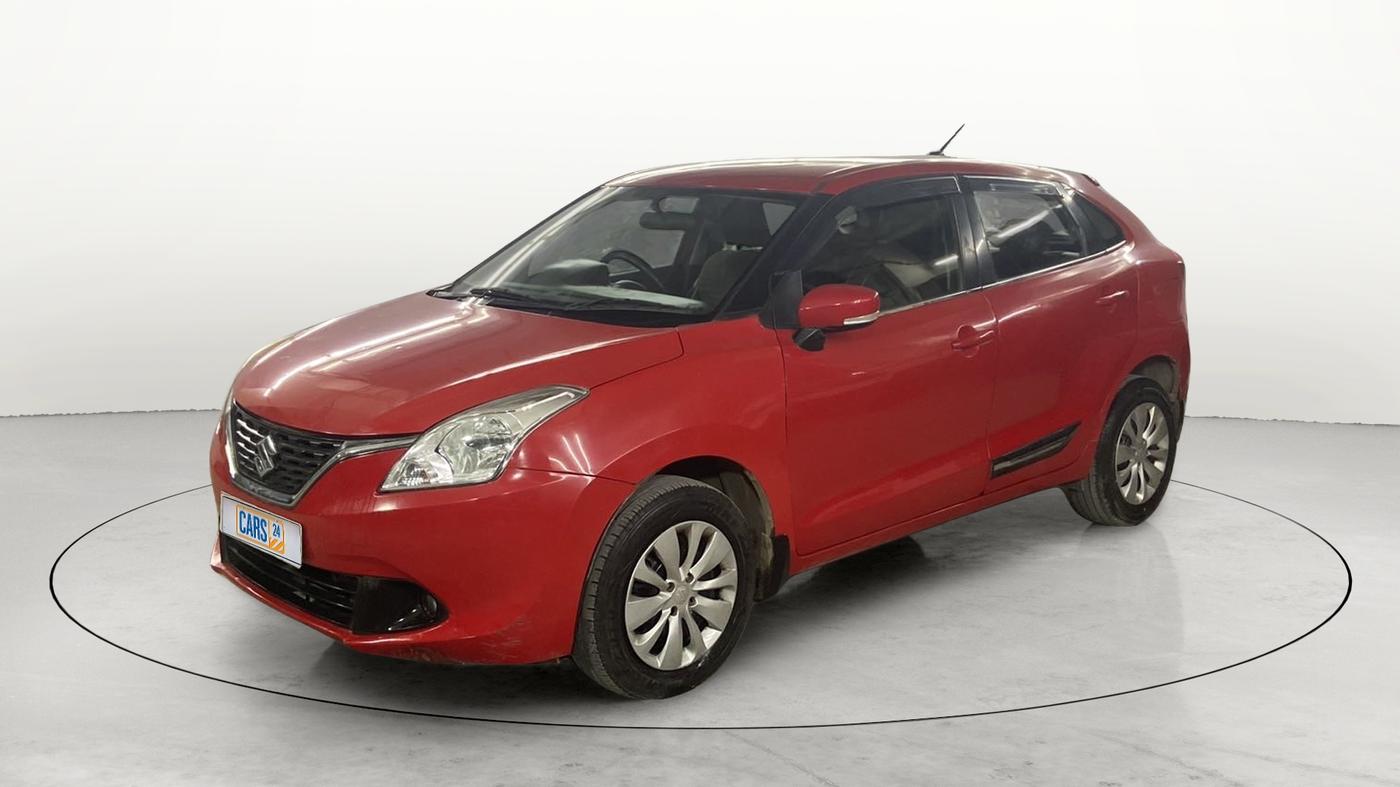 2017 Maruti Baleno DELTA PETROL 1.2, Petrol, Manual, 52,444 km, Left Front Diagonal