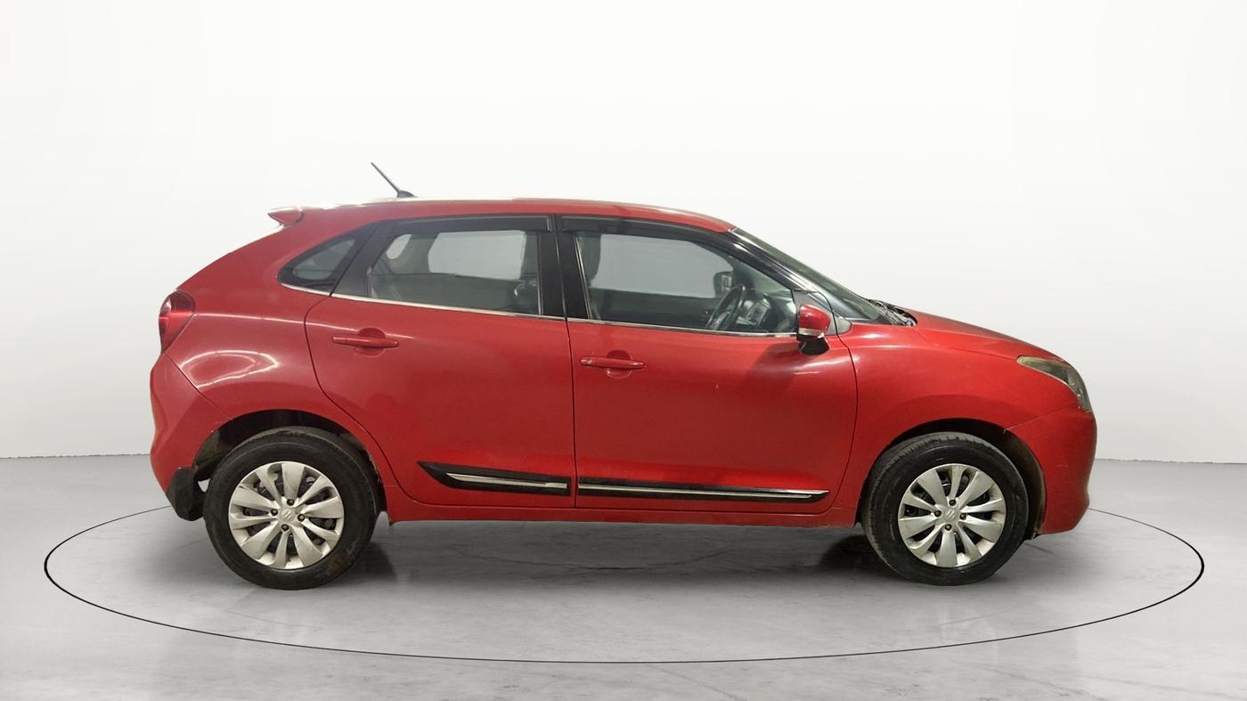 2017 Maruti Baleno DELTA PETROL 1.2, Petrol, Manual, 52,444 km, Right Side View