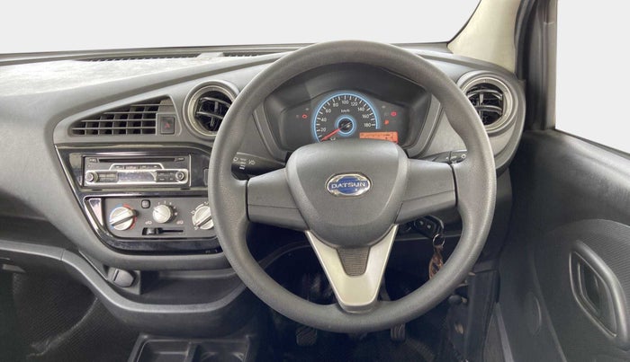 2017 Datsun Redi Go T (O), Petrol, Manual, 20,228 km, Steering Wheel Close Up