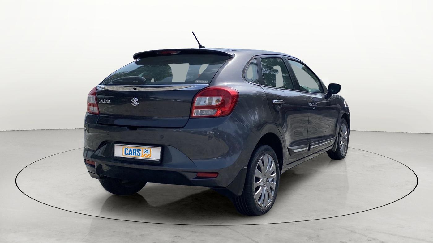 2018 Maruti Baleno ALPHA PETROL 1.2, Petrol, Manual, 47,978 km, Right Back Diagonal
