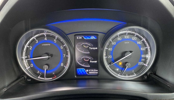 2018 Maruti Baleno ALPHA PETROL 1.2, Petrol, Manual, 47,978 km, Odometer Image