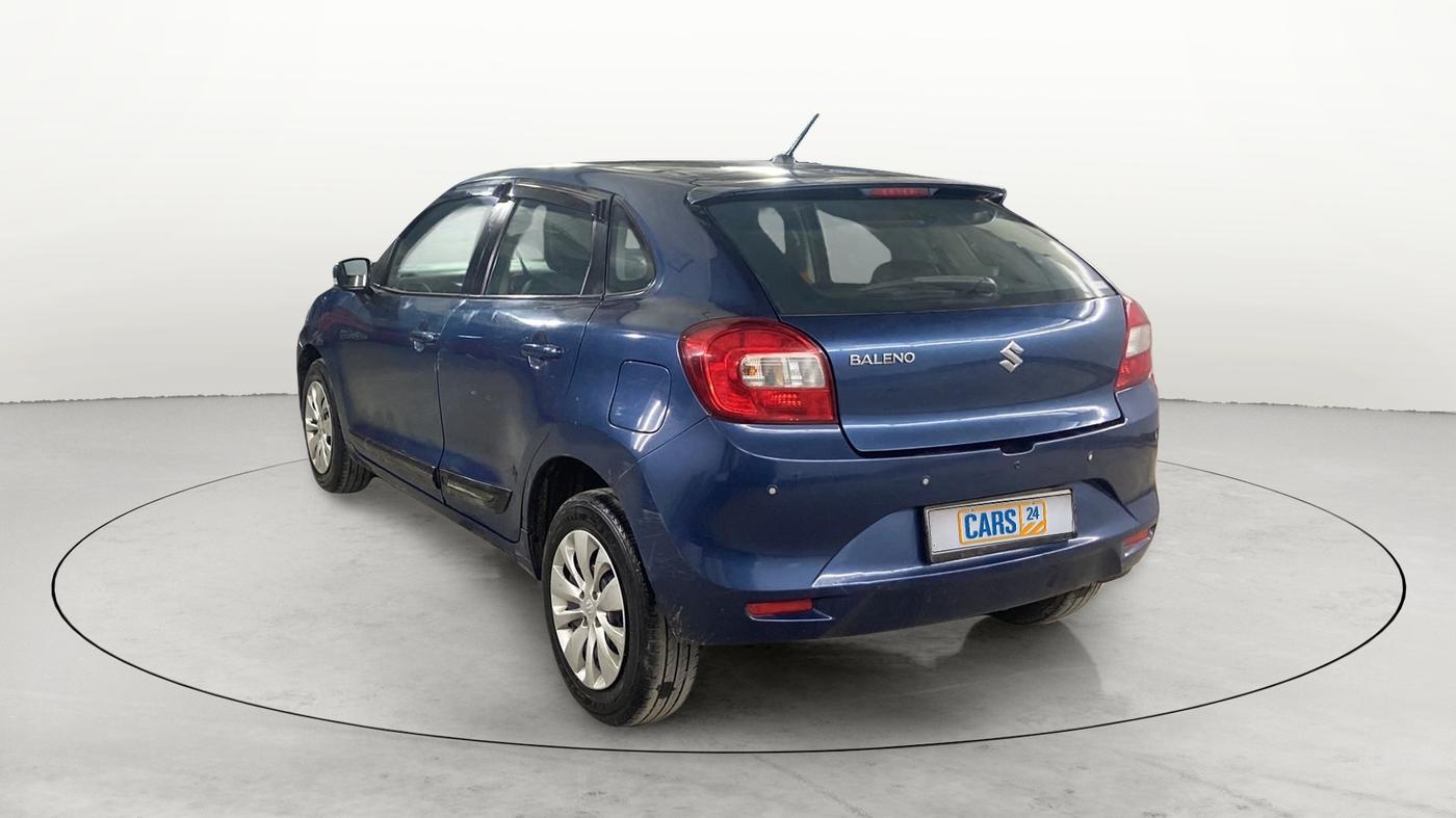 2018 Maruti Baleno DELTA CVT PETROL 1.2, Petrol, Automatic, 57,435 km, Left Back Diagonal
