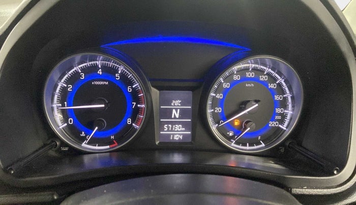 2018 Maruti Baleno DELTA CVT PETROL 1.2, Petrol, Automatic, 57,435 km, Odometer Image