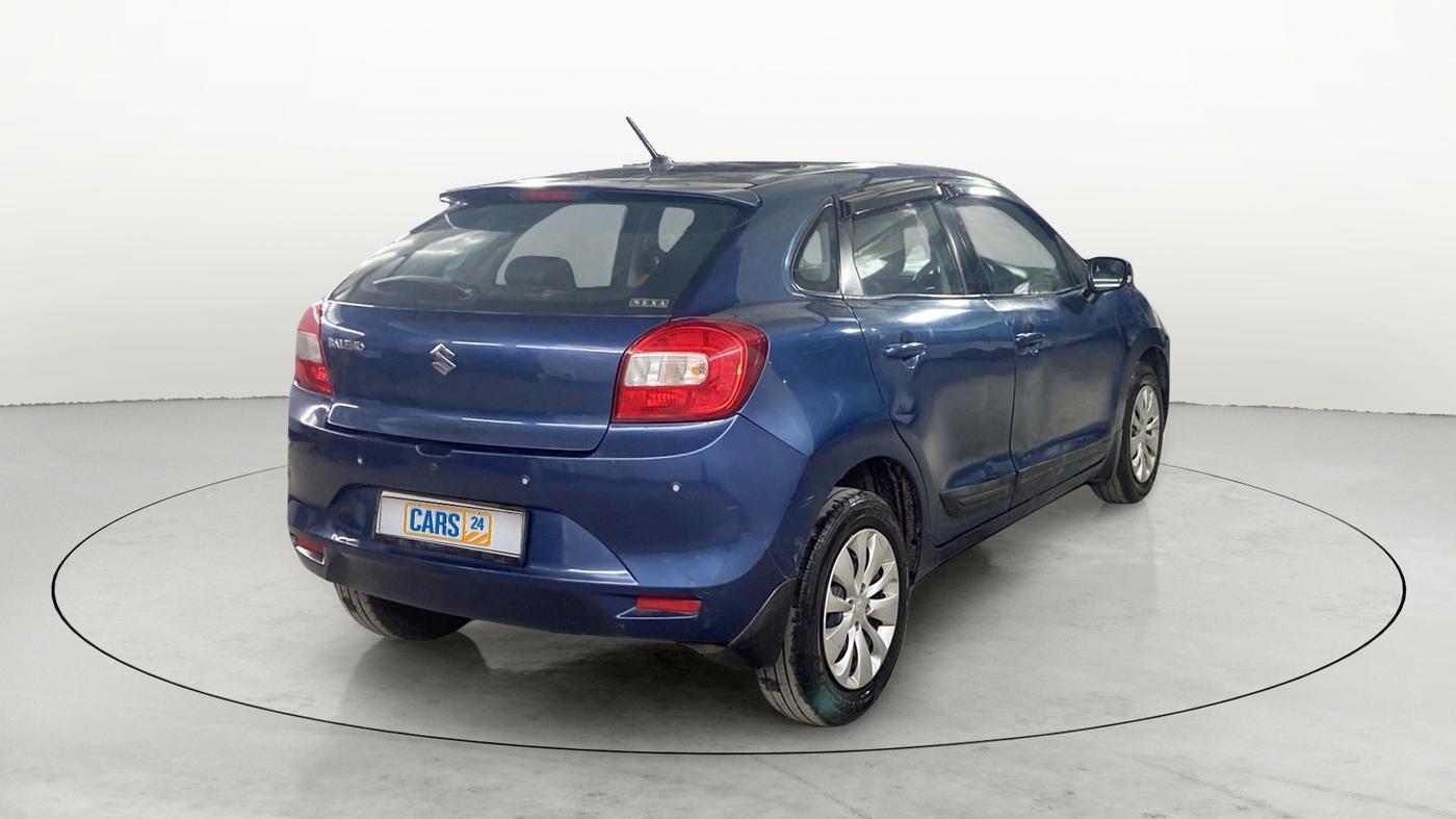 2018 Maruti Baleno DELTA CVT PETROL 1.2, Petrol, Automatic, 57,435 km, Right Back Diagonal