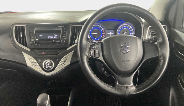2018 Maruti Baleno DELTA CVT PETROL 1.2, Petrol, Automatic, 57,435 km, Steering Wheel Close Up