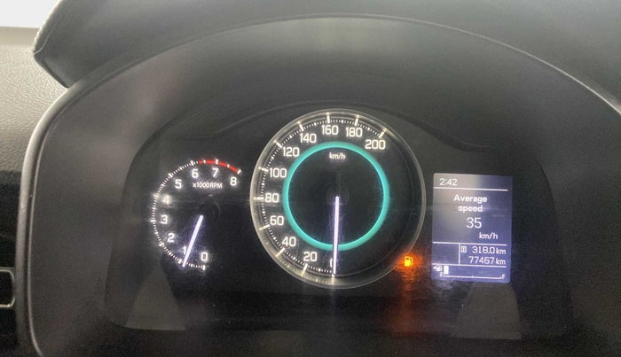 2017 Maruti IGNIS ZETA 1.2, Petrol, Manual, 77,184 km, Odometer Image