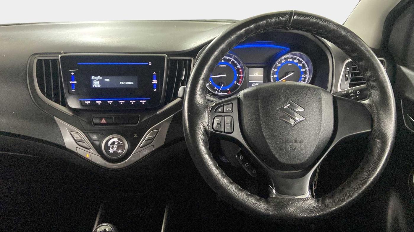 2021 Maruti Baleno DELTA PETROL 1.2, Petrol, Manual, 6,085 km, Steering Wheel Close Up