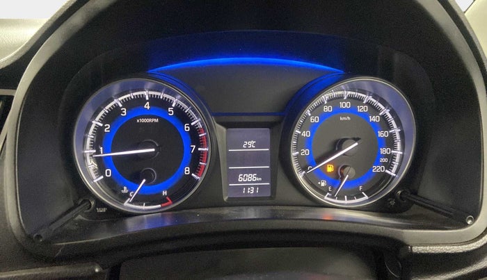 2021 Maruti Baleno DELTA PETROL 1.2, Petrol, Manual, 6,085 km, Odometer Image