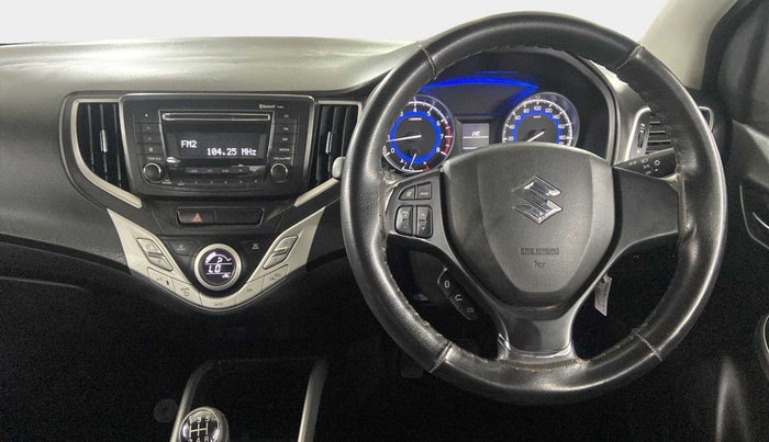 2016 Maruti Baleno DELTA PETROL 1.2, Petrol, Manual, 27,144 km, Steering Wheel Close Up