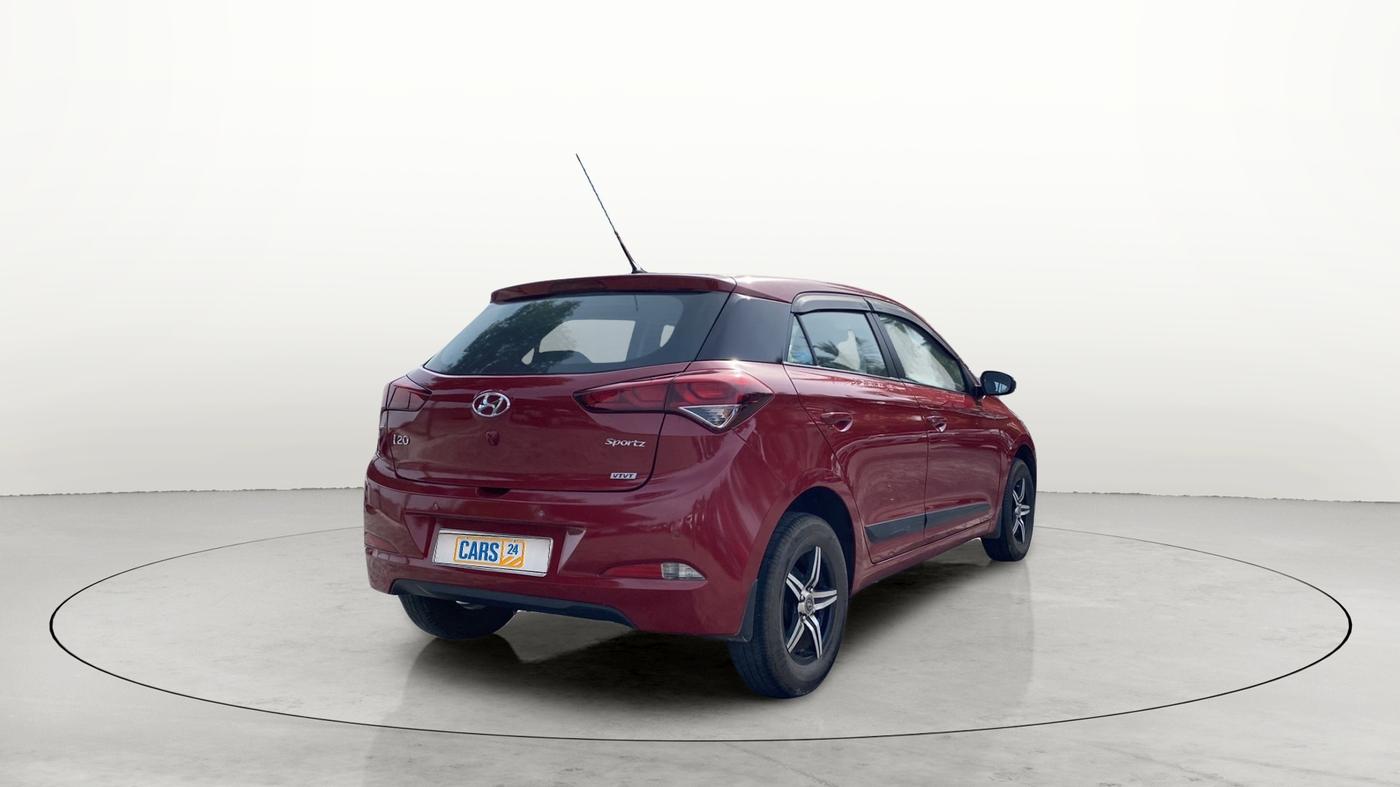2016 Hyundai Elite i20 SPORTZ 1.2, Petrol, Manual, 86,556 km, Right Back Diagonal