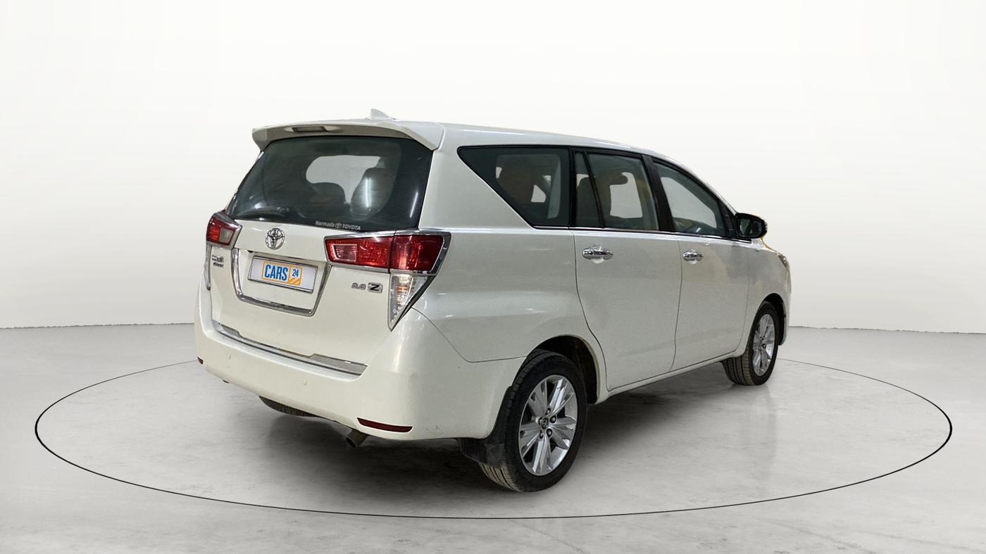 2019 Toyota Innova Crysta 2.8 ZX AT 7 STR, Diesel, Automatic, 80,686 km, Right Back Diagonal