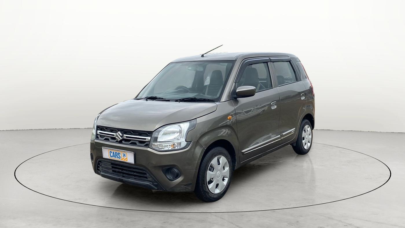2019 Maruti New Wagon-R VXI 1.0, Petrol, Manual, 58,907 km, Left Front Diagonal
