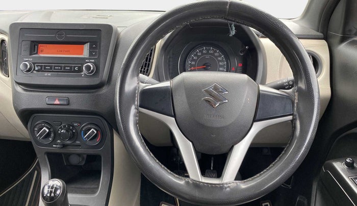 2019 Maruti New Wagon-R VXI 1.0, Petrol, Manual, 58,907 km, Steering Wheel Close Up