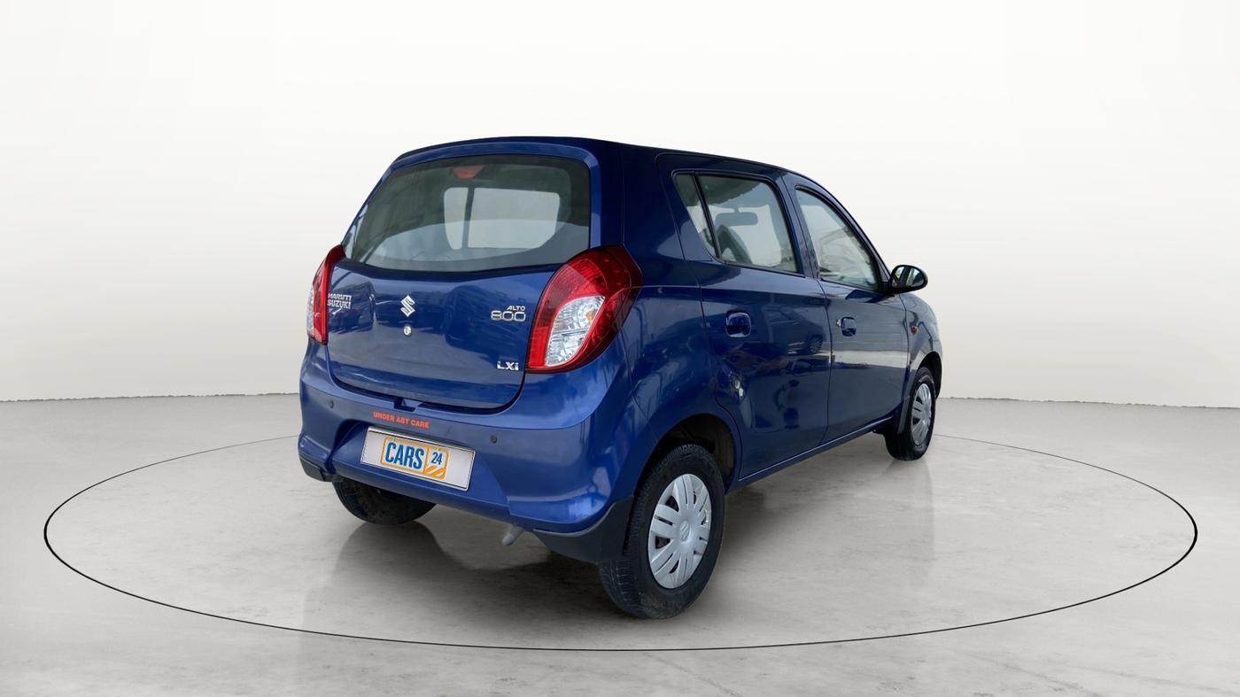 2013 Maruti Alto 800 LXI, Petrol, Manual, 19,098 km, Right Back Diagonal