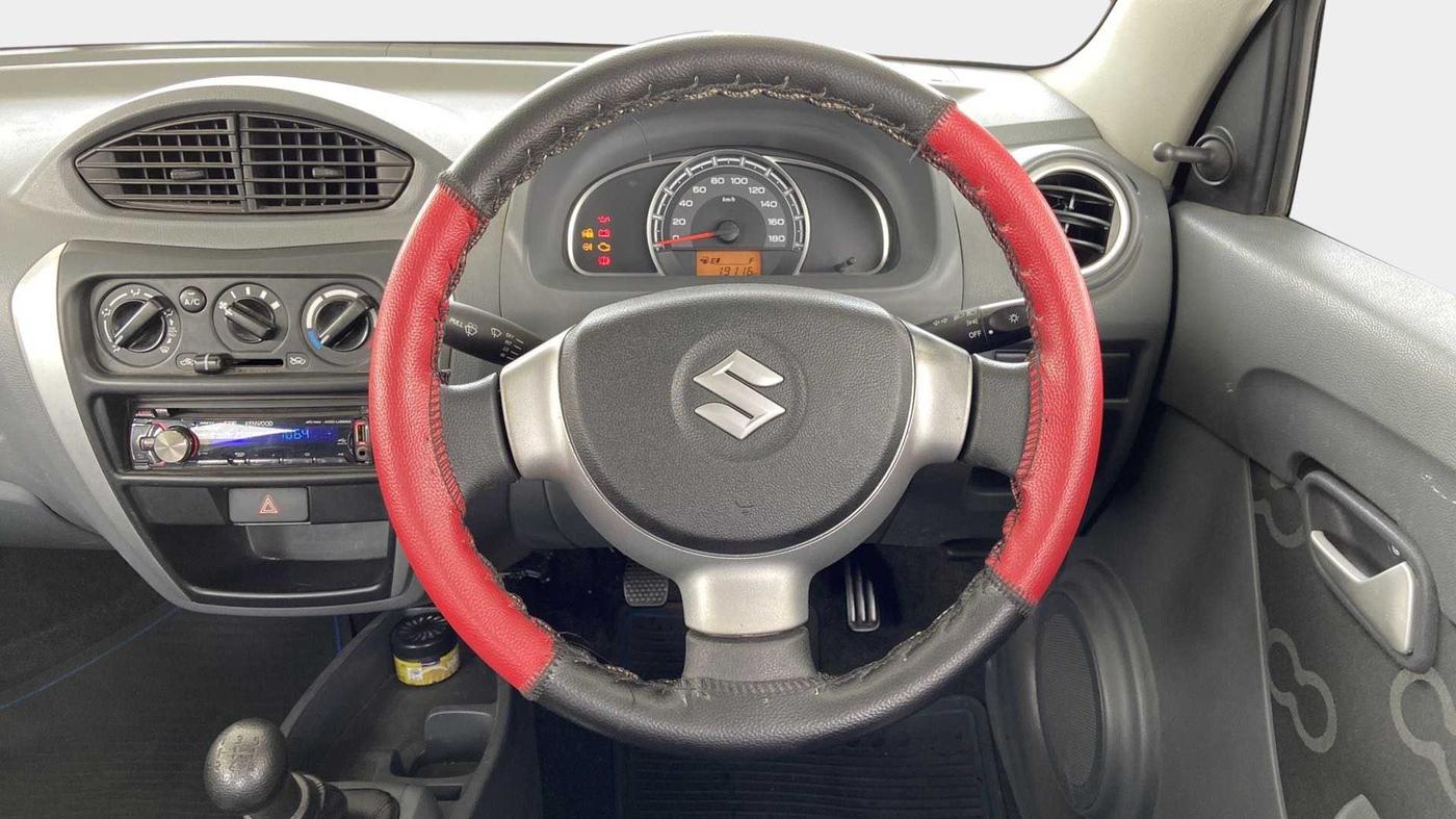 2013 Maruti Alto 800 LXI, Petrol, Manual, 19,098 km, Steering Wheel Close Up