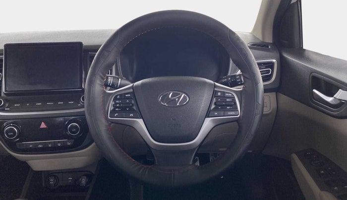 2022 Hyundai Verna SX 1.5 VTVT, Petrol, Manual, 5,742 km, Steering Wheel Close Up