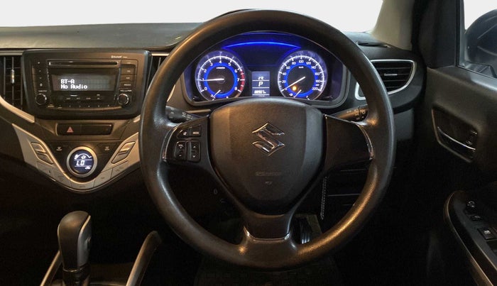 2017 Maruti Baleno DELTA CVT PETROL 1.2, Petrol, Automatic, 88,881 km, Steering Wheel Close Up