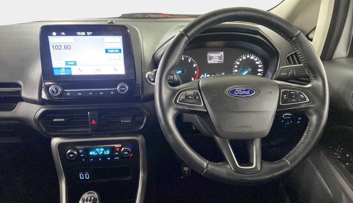 2018 Ford Ecosport TITANIUM 1.5L PETROL, Petrol, Manual, 16,784 km, Steering Wheel Close Up