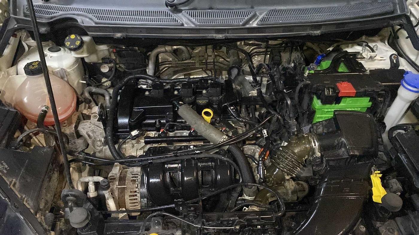 2018 Ford Ecosport TITANIUM + 1.5L PETROL, Petrol, Manual, 33,159 km, Open Bonet
