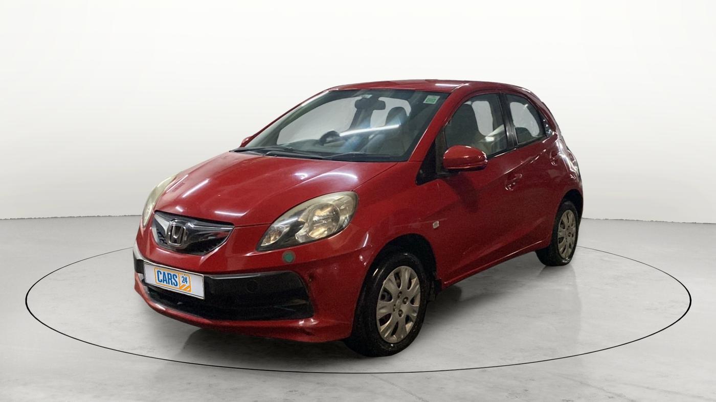 2014 Honda Brio S MT, Petrol, Manual, 87,848 km, Left Front Diagonal