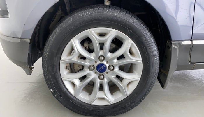 2017 Ford Ecosport 1.5 TITANIUM TI VCT AT, Petrol, Automatic, 55,902 km, Left Front Wheel
