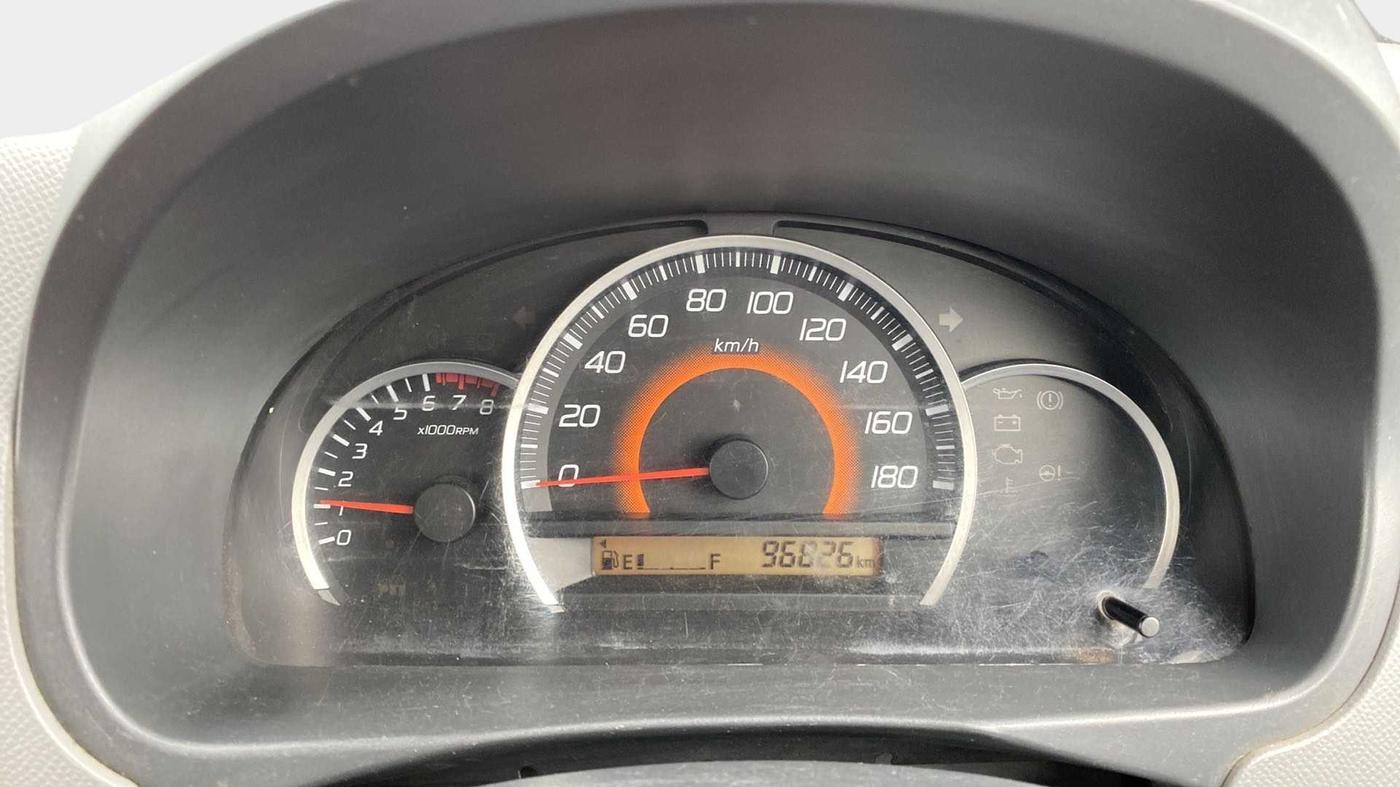 2012 Maruti Wagon R 1.0 VXI, Petrol, Manual, 96,900 km, Odometer Image