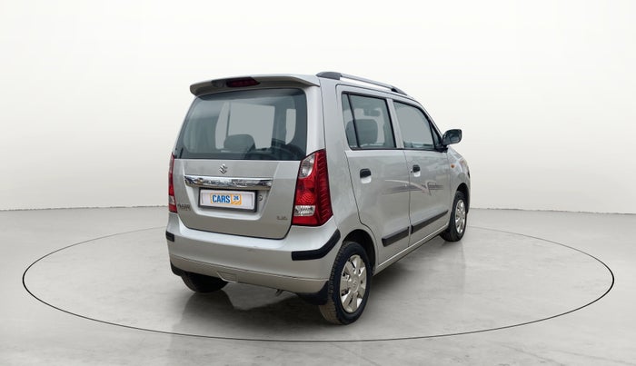 2012 Maruti Wagon R 1.0 LXI, CNG, Manual, 59,618 km, Right Back Diagonal