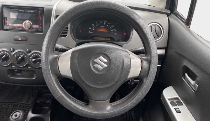 2012 Maruti Wagon R 1.0 LXI, CNG, Manual, 59,618 km, Steering Wheel Close Up