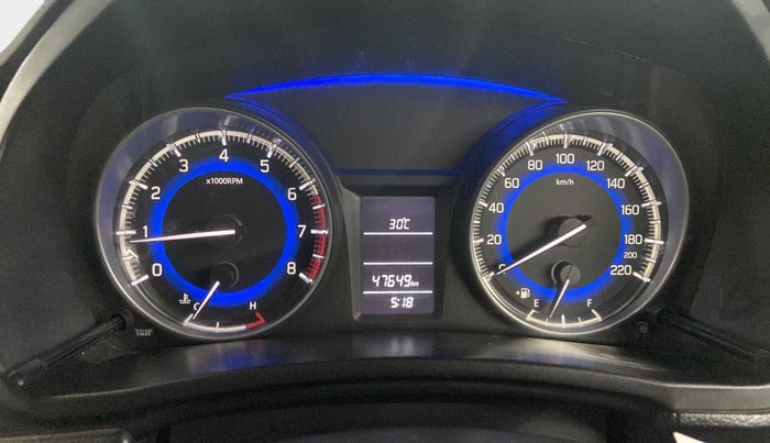 2016 Maruti Baleno DELTA PETROL 1.2, Petrol, Manual, 47,648 km, Odometer Image