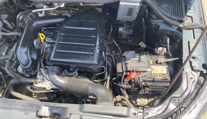 2020 Skoda Rapid 1.0 AMBITION TSI MT, Petrol, Manual, 1,27,714 km, Engine View - Left