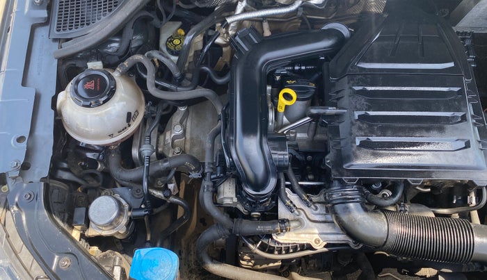 2020 Skoda Rapid 1.0 AMBITION TSI MT, Petrol, Manual, 1,27,714 km, Engine View - Right