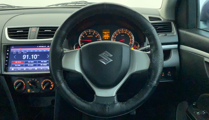 2013 Maruti Swift VXI, Petrol, Manual, 60,634 km, Steering Wheel Close Up