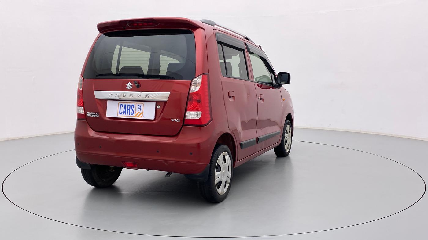 2015 Maruti Wagon R 1.0 VXI, Petrol, Manual, 64,749 km, Right Back Diagonal